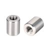 uxcell M4 Round Coupling Nut Coupling Nut 304 Stainless Steel 10mm Length 10 Pcs