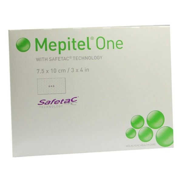 Mepitel One Silicone Mesh Bandage 7.5 x 10 cm Pack of 10