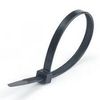 200 Black Cable Ties, Strong Nylon, 200mm x 2.5mm