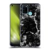 Head Case Designs Black Marble Prints Soft Gel Case Compatible With Realme 7i / C17
