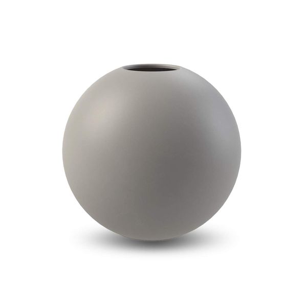 Ball Vase 8cm Grey