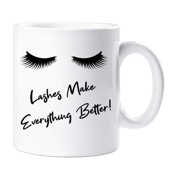 60 Second Makeover Limited Lashes Make Everything Better Mug False Eye Lashes Eyelash Extensions Friend Daughter