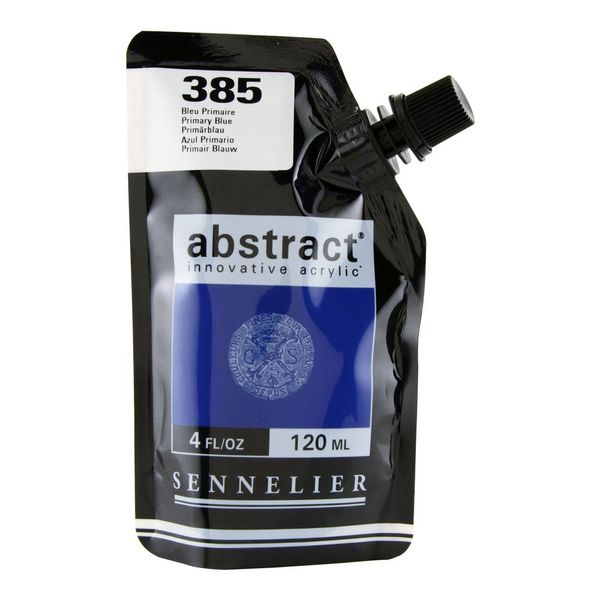 Sennelier : Abstract Acrylic Paint : 120ml : Satin : Primary Blue