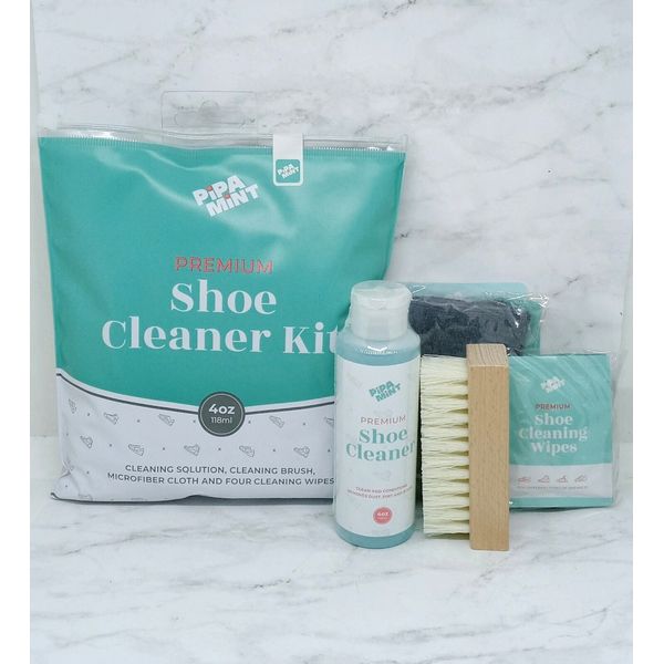 Premium Shoe Sneaker Cleaner Kit By PIPA MINT  4oz/NEW