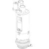Macdee DVA5200 Kayla 2in Flushing Valve Only