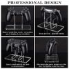 AHANDMAKER Controller Stand Holder, Universal Game Controllers Mount Stand Bracket Compatible Retro Modern Controllers Clear Remote Control for Xbox ONE PS4 PS5 Switch Display & Organization