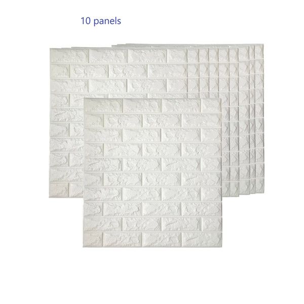 3D Brick Foam Wallpaper 58sqft 6mm Peel Stick Self Adhesive Panel Wall Ceil Tile