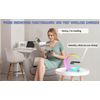 4 in 1 Alarm Clock & Bluetooth Smart Speaker + Wireless Charger +Alarm Clock+LED
