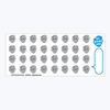 Custom Face & Pet Stickers, 0.75"