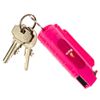 2 Pack Pink Pepper Spray Self Defense Keychain 1/2 oz Flip Top Security