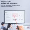 Presentation Clicker, Wireless 2.4 GHz Red Laser Pointer Laser Pen, USB Presenter Remote Presentation Pointer, Charge Display, 100 Days Standby, Powerpoint Clicker for Computer Laptop Mac