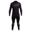 NeoSport 3/2mm Men�s Neoprene Backzip Jumpsuits-Black-Medium