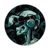 Virtual Reality Headset Robot Pattern VR Gamer PopSockets with Interchangeable PopGrip