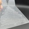 Plastic Embossing Folder A6 Size Christmas Tree Pattern Paper Crafts Plastic Textured Impressions for Card Making Scrapbooking