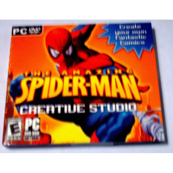 The Amazing Spider-man Spiderman Creative Studio Pc Dvd-rom Create Your Own Comics