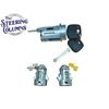 96-98 4RUNNER IGNITION & DOOR LOCK CYLINDER SET MATCHED 2 KEYS NEW