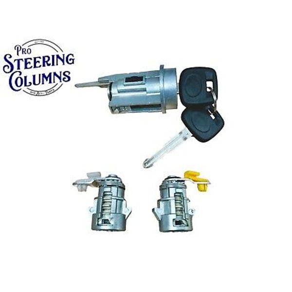 96-98 4RUNNER IGNITION & DOOR LOCK CYLINDER SET MATCHED 2 KEYS NEW