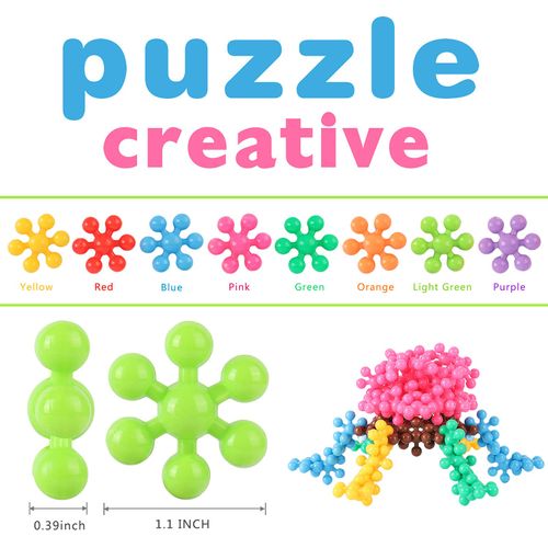 TOMYOU 200 Pieces Building Blocks Kids STEM Toys Educational Building Toys Interlocking Solid Plastic for Preschool Kids Boys and Girls Aged 3+, Safe Material Creativity Kids Toys