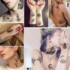 Temporary Tattoos 60 sheets -Waterproof Tiny Fake Tattoo, Flowers Crowns Stars Animal Butterfly Collection Tats for Kids Adults Men and Women