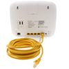 1CONN - 3.0m network cable, Ethernet, Lan & patch cable for maximum internet speed & connects all devices with RJ 45 socket yellow - 1 piece