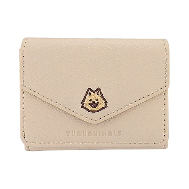 FLOWERING YA-W001-BE Wallet Pome-chan (Beige)