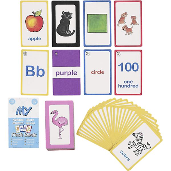 Educational Flash Cards 78 Pre-School Kindergarten Flash Cards Set Which Include