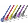 PD Connex Patch Cables (x6) OFC Colour Coded Signal Lead Cable 6.3mm Jack DJ Studio 0.5m