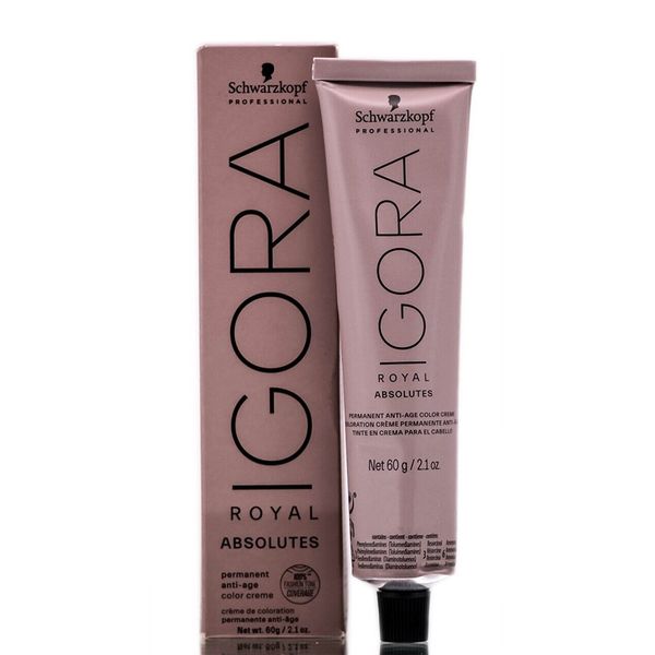 Schwarzkopf Igora Absolute #5-80 Light Brown Red Natural, 2.1 oz
