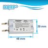 HQRP Battery Compatible with Philips Norelco 6863XL 6865XL 6866XL 6867XL 6885XL 6886XL HQ8885 Razor/Shaver Plus Screwdriver