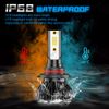 2 sides LED Headlight Bulbs 9005 HB3 High Beam Replacement Kit Super Bright