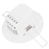 Ceiling Mount Occupancy Sensor, 110‑240V Microwave Motion Detector Light Switch Ceiling Recessed Adjustable Induction Switch