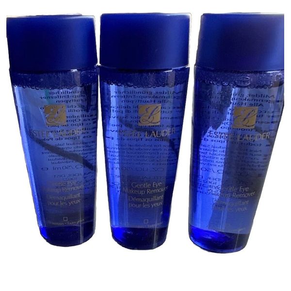 3 Estee Lauder Gentle Eye Makeup Remover 1.7oz / 50ml EACH - NEW