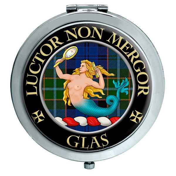 Glas Scottish Clan Compact Mirror