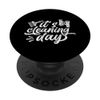 Es ist Cleaning Day Cleanse Cleaner Clean PopSockets mit austauschbarem PopGrip