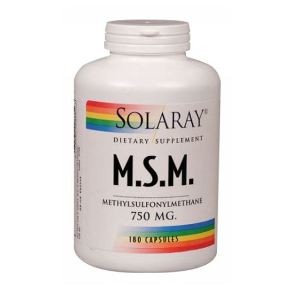 MSM 180 Caps 750 mg by Solaray