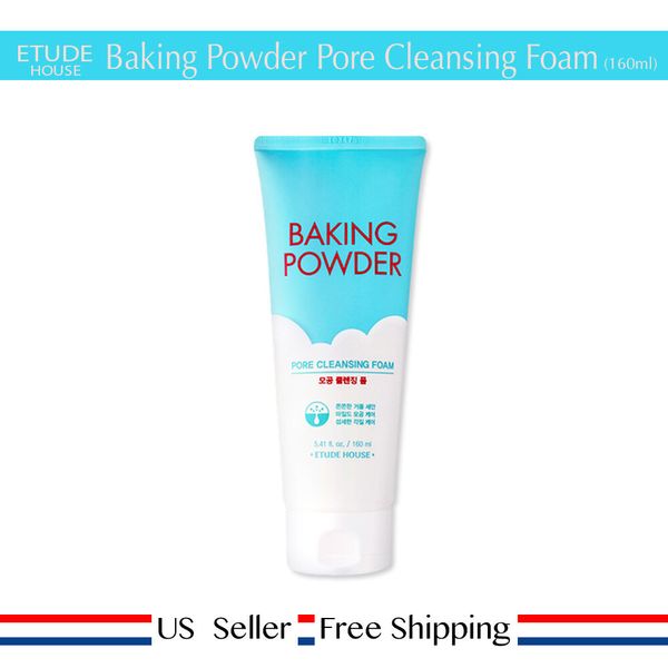 Etude House Baking Powder Pore Cleansing Foam 160ml [ US Seller ]