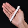 Magnetic Stir Bar Rod 100mm(4")x10mm with Ring Shape PTFE Coating White