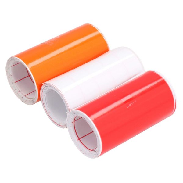 AB Tools 3 Lens Repair Tape Red Amber Clear Car Van Trailer Cracked Headlight Tail Light