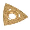 80mm Triangular Carbide RASP 8mm Offset Mount Fit Fein Supercut Oscillating Tool