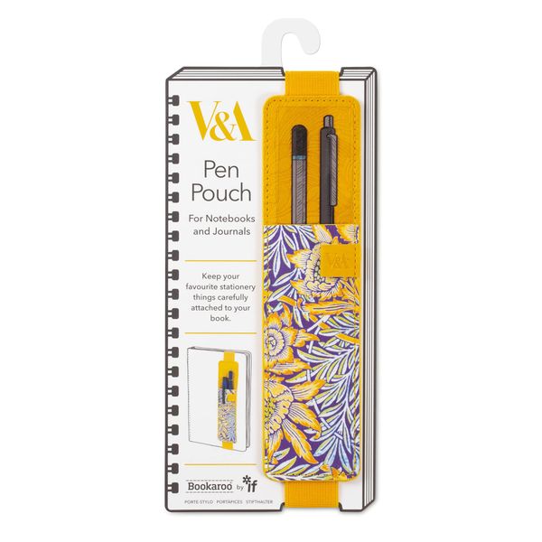 IF V & A Bookaroo Pen Pouch Morris Tulip & Willow