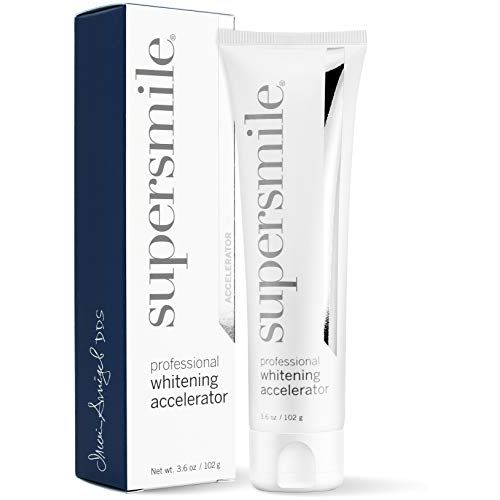 Supersmile Professional Whitening Accelerator - Powerful Whitening without Sensitivity - Safe and Effective on Dental Restorations (3.6 Oz)