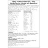 Whey Protein Isolate 90% - Vanilla Stevia Flavour (500g)