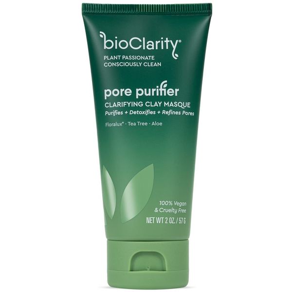 BioClarity Clarifying Face Masque | 100% Vegan Ingredients Pore Purifier 2 oz