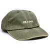 Vivian Flytrap Unisex OK Cool Washed Embroidered Dad Baseball Cap - Khaki