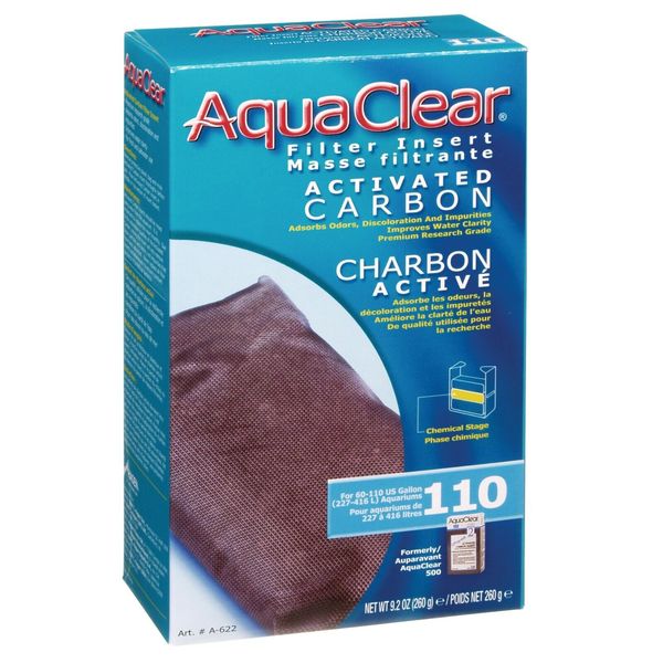 Aqua Clear 110 (500/2000) Carbon Filter Insert Media  HAGEN A622
