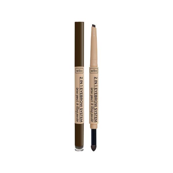 WIBO. Eyebrow Pencil 2-in-1 Eyebrow System No. 3