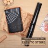 SUPER KITCHEN Slicone Mat with Raised Edge 71 x 51 cm Black