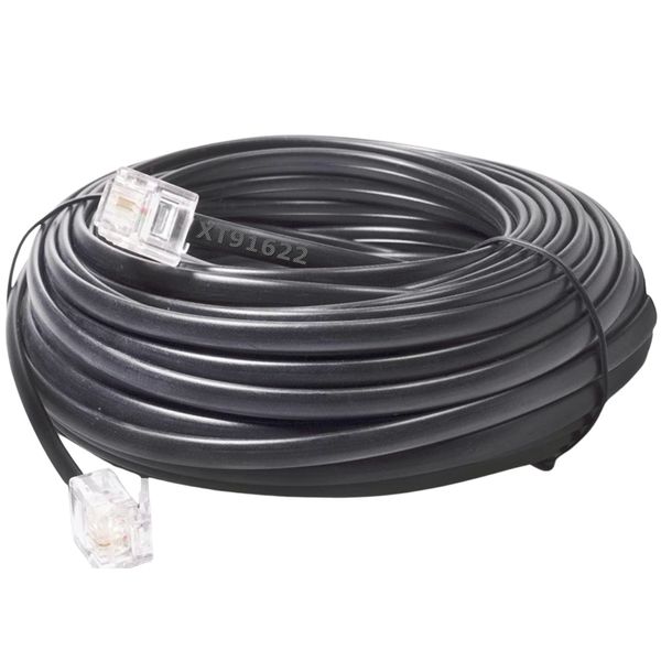 Xtenzi 6Pin Bass Remote Cable 15FT Flex Wire For Alpine RUX-KNOB.2 Amplifiers