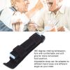 spoon fork, portable rotating spoon fork, lightweight stainless steel adjustable strap for elderly patients