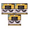i-ENVY Neon Collection Stylish & Trendy 3D Lash (3 PACK, 03)